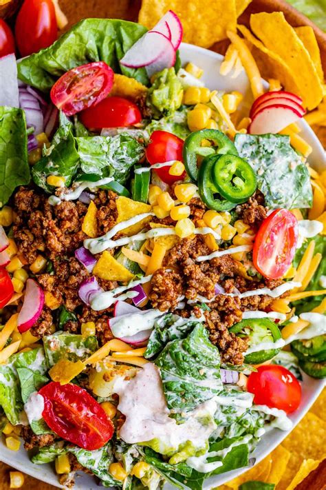 Best Taco Salad Recipe Vegan Taco Salad (Restaurant Style!)