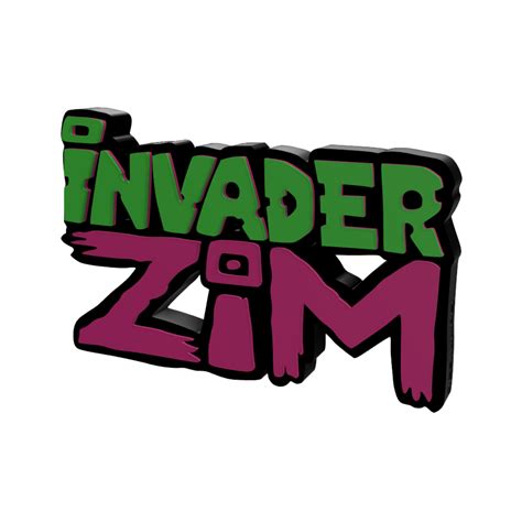 Invader Zim Logo Font