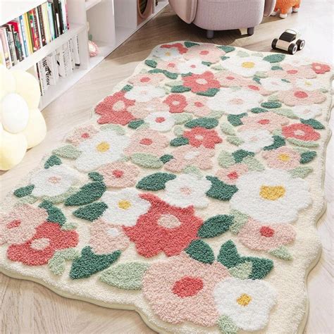 LUMI Area Rug, Shag Ultra-Soft Absorbent Rugs, Washable Non-Slip ...