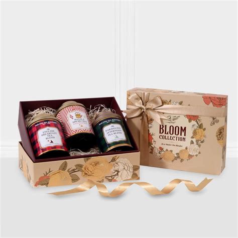 Bloom Tea Collection – Assam, Darjeeling & Masala Chai Gift Box ...