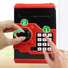 Buy Cable World® Money Safe ATM Kids Piggy Savings Bank with Electronic ...