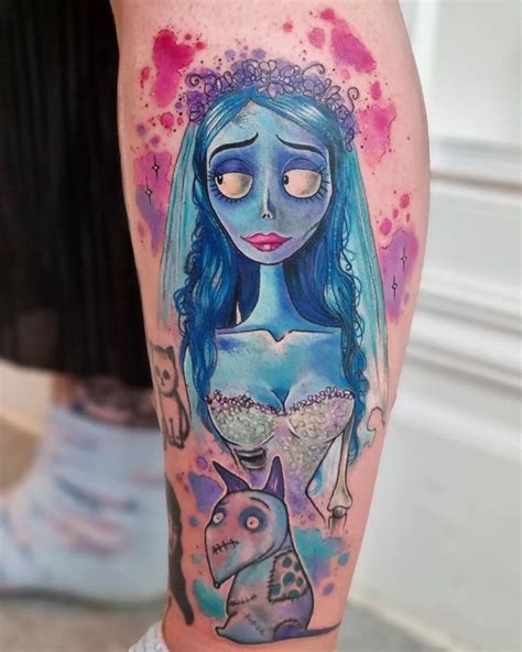 Image result for Tim Burton Corpse Bride Tattoo Stencils