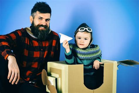 Fathers day concept father day celebration travel happy family playing ...