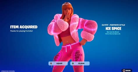 Fortnite Ice Spice Skin Release Date and Price | Fragster