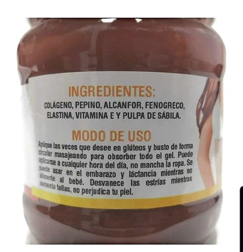 Buy Gel De Fenogreco, Aumenta Bustos y Gluteos, Quema Grasa de Manera ...