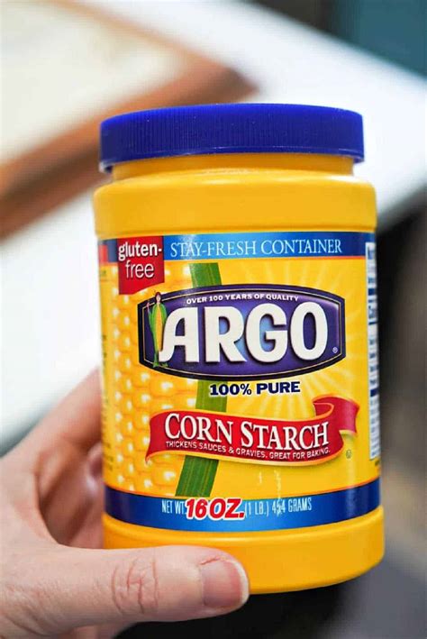 Cornstarch Slurry