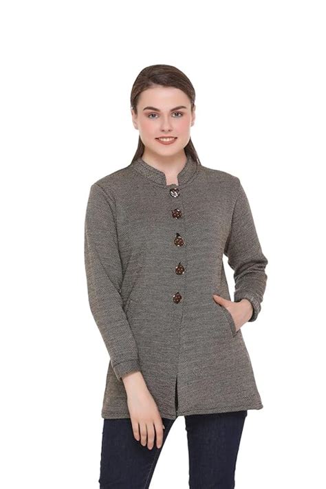 Buy eWools Women Ladies Girls Winter Wear Round Neck Self Design Woolen ...