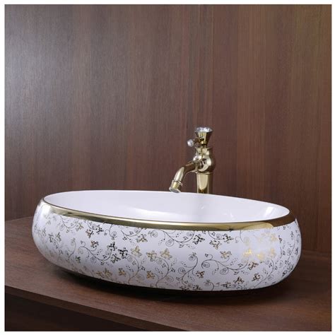 Toyo Wash Basin showroom Near me|Toyo 106 White & Rose Gold Wash Basin ...