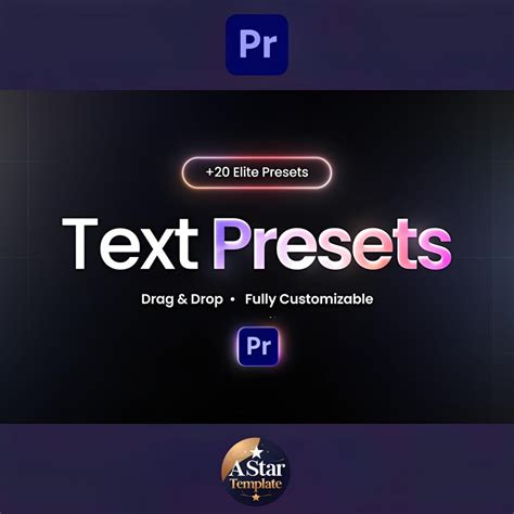 Premiere Pro Text Animation Presets | Customizable MOGRT Effects - Etsy UK