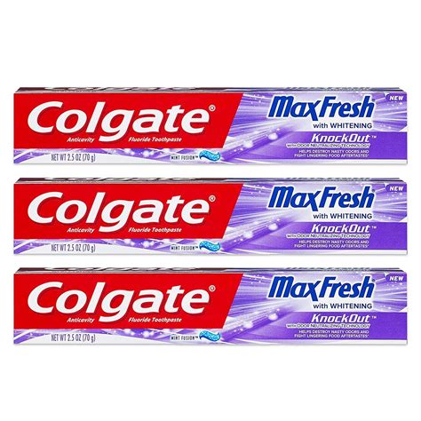 Image result for Colgate Max Fresh Knockout Toothpaste