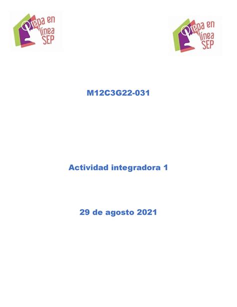 Image result for Modulo 12 Semana 1