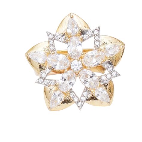 Sparkling Mangalsutra Necklace Set with Starry Floral Motifs – VOYLLA