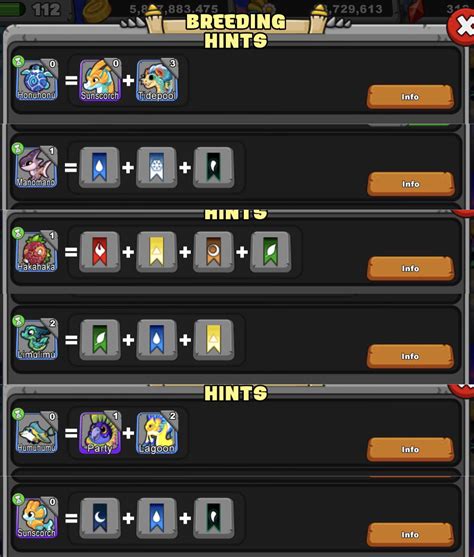 Rare Dragonvale Breeding Guide