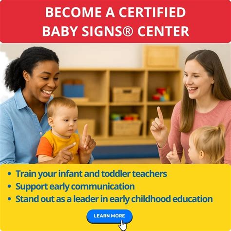 Early Childhood Educator Training | Childcare Training Certification by Baby Signs®