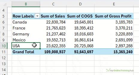 Image result for Excel PivotTable Tips