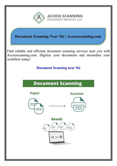 PPT - Document Scanning Near Me Accessscanning.com PowerPoint Presentation - ID:13276648