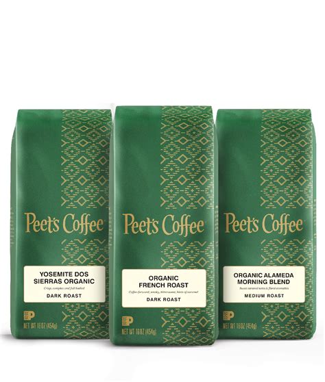 Peet's Organic Coffees Bundle | Peet's Coffee