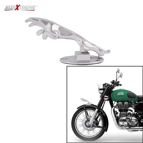 AllExtreme EXCJEL2 Jaguar Style Bike Styling Front Mudguard Ornament ...