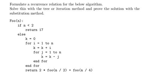 Image result for Recurrence Relation Iteration Method