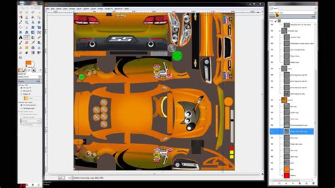 iRacing GIMP Tutorial 的图像结果