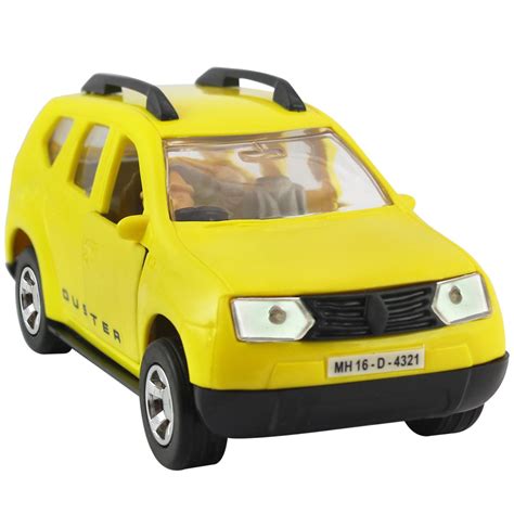 Shinsei Pull Back Renault Duster Car | Opening Doors | Miniature Scaled ...