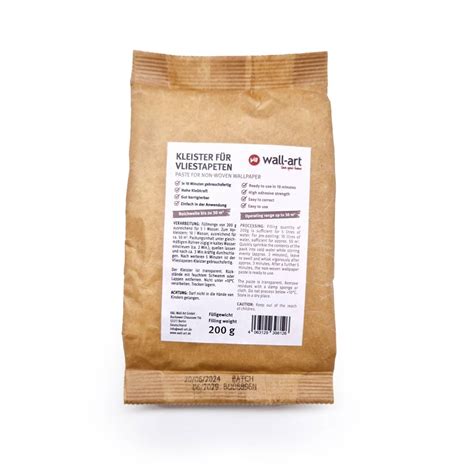 Non-woven wallpaper paste - 200g - Wall-Art | wall-art.com