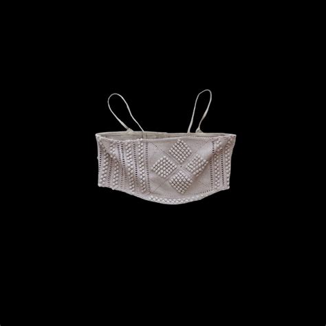 Re; project / 【Adjustable Camisole - Dyed Gray 】1930s French Crochet ...