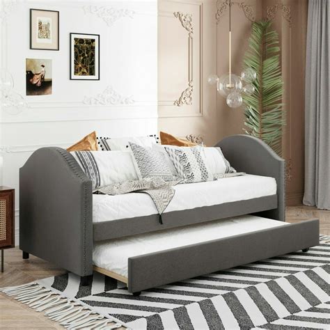 Queen Trundle Sofa Bed | Baci Living Room
