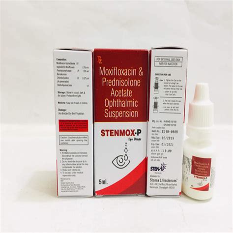 STENMOX-P Eye Drops STENSA LIFE SCIENCES