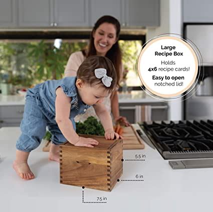 Image result for Recipe Card File Box