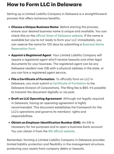 Delaware LLC Filing 的图像结果