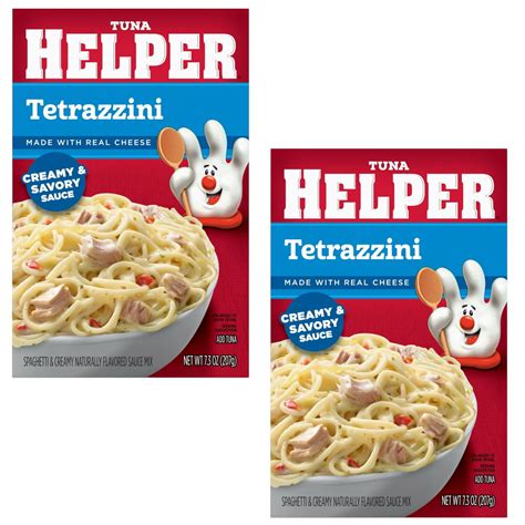 ( 2 Pack ) Tuna Helper Spaghetti Tetrazzini with Real Cheese, 7.3 oz ...