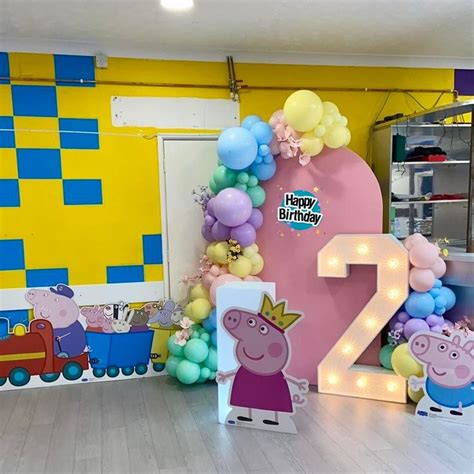 Peppa Pig Birthday Backdrop for Kids Birthday – Renowned Events