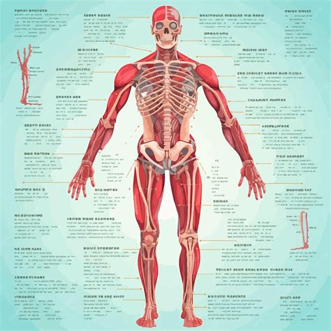 Detailed Human Body Anatomy Diagram with Organ Names for Medical Education | Premium AI ...
