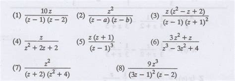 Inverse Z-Transform - Methods