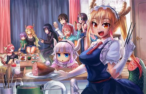 Miss Kobayashi's Dragon Maid Wallpapers - Top Free Miss Kobayashi's ...