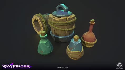ArtStation - Wayfinder - Props Part 1 | Props, Prop design, Environment ...
