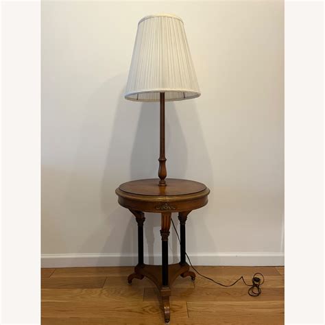 Table with Built in Lamp - AptDeco