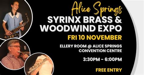 Syrinx Musical Instruments - Brass & Woodwind Expo Alice Springs, Alice ...