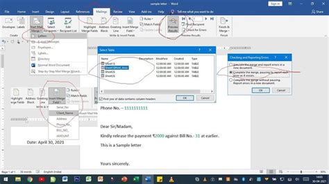 Image result for Mail Merge Tutorial