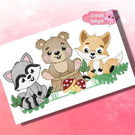 Animals Embroidery Designs Animals Embroidery Design Machine Zoo ...