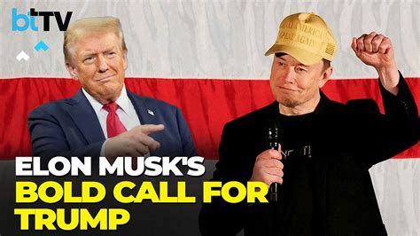 Billionaire Elon Musk Rallies Trump Voters In Pennsylvania Ahead Of ...