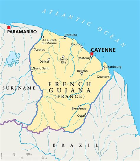French Guiana Maps & Facts - World Atlas