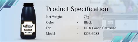 ProDot Kobra 3688 Laser Toner Powder Compatible for HP 35A, 36A, 88A ...