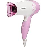 Vega Blooming Air Foldable 1000 Watts Hair Dryer for Women with Quick ...