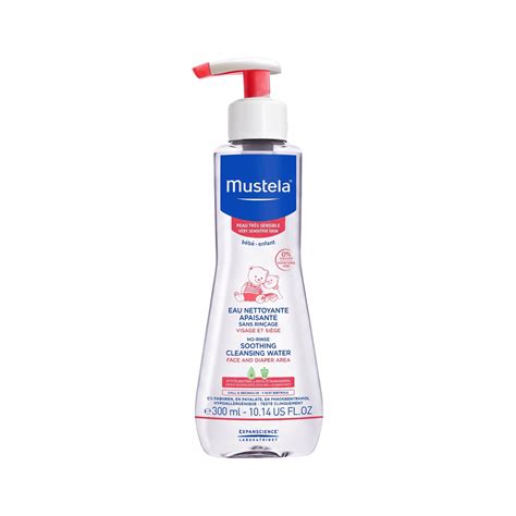 Buy Mustela Sensitive Skin No Rinse Soothing Cleansing Water 300Ml - Malta