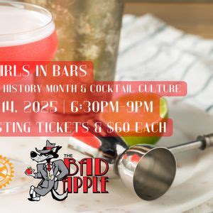 Cocktail Class | Bad Girls in Bars, a celebration of Womens History ...