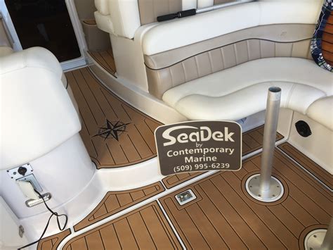 Custom SeaDek Install at Tacoma Yacht Club - SeaDek