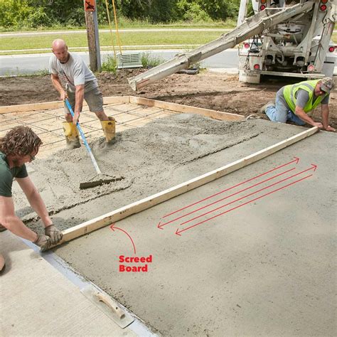 How to Pour a Perfect Concrete Slab