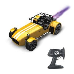 Buy Playzu Classic Remote Control Die Cast With Mist Spray Racing Car ...